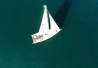 barcha a vela Hanse 505 yacht a vela barca veleggiare al mare ponte genova